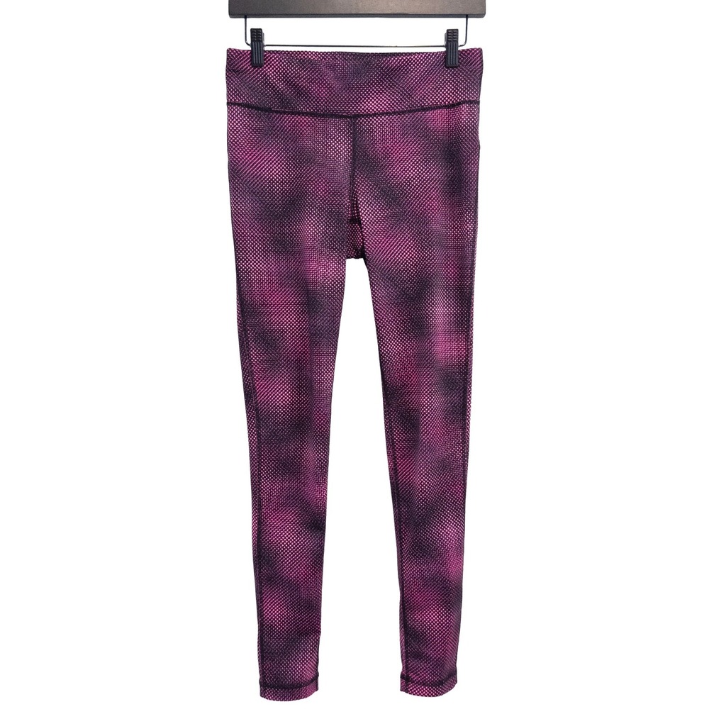Xersion Leggings Women‎ S Pink Dotted Performance Activewear Yoga Athleisure